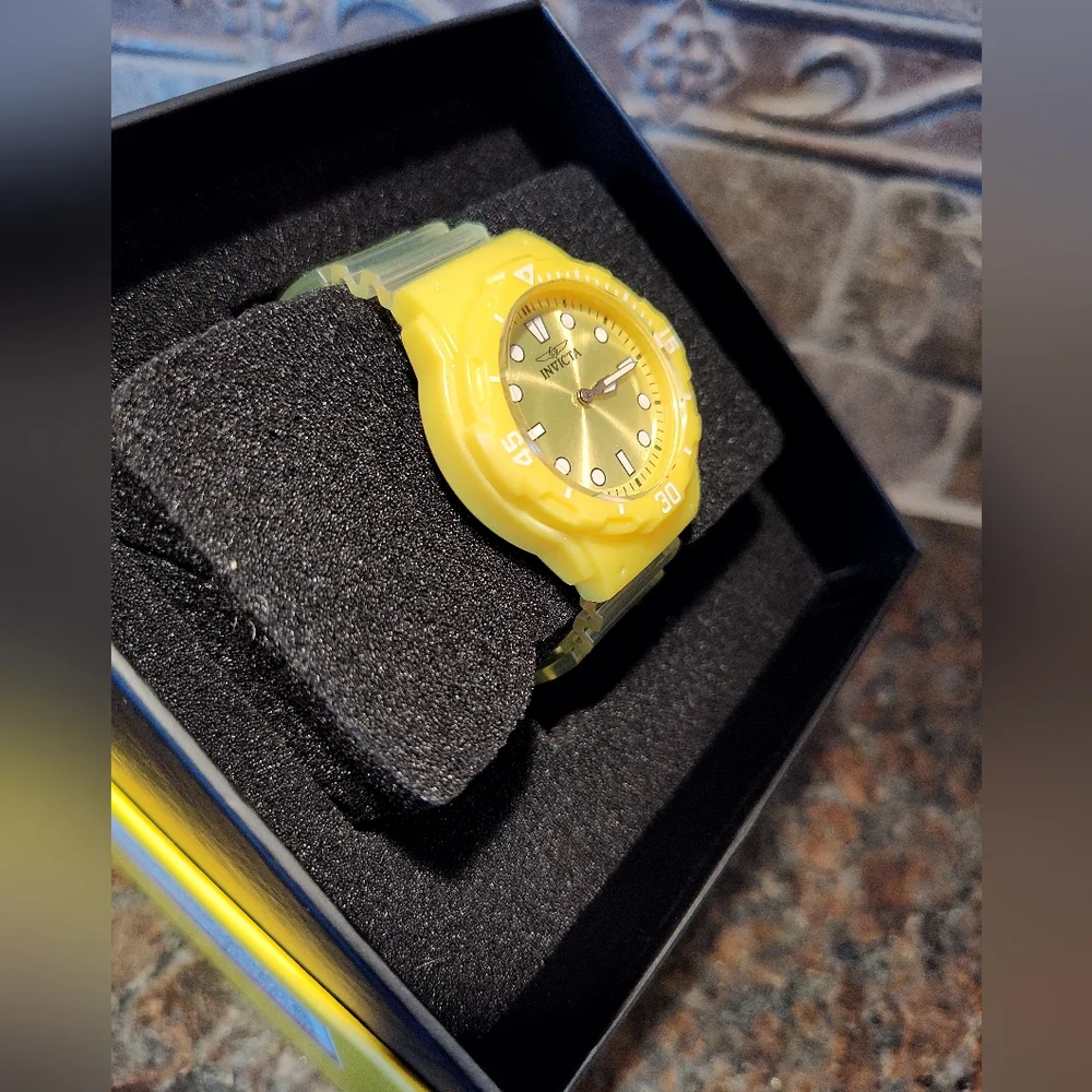 Invicta Celestial Women's Watch-35mm-transparent Yellow